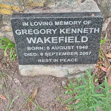 WAKEFIELD Gregory Kenneth 1948-2007