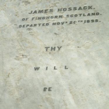 HOSSACK James -1885