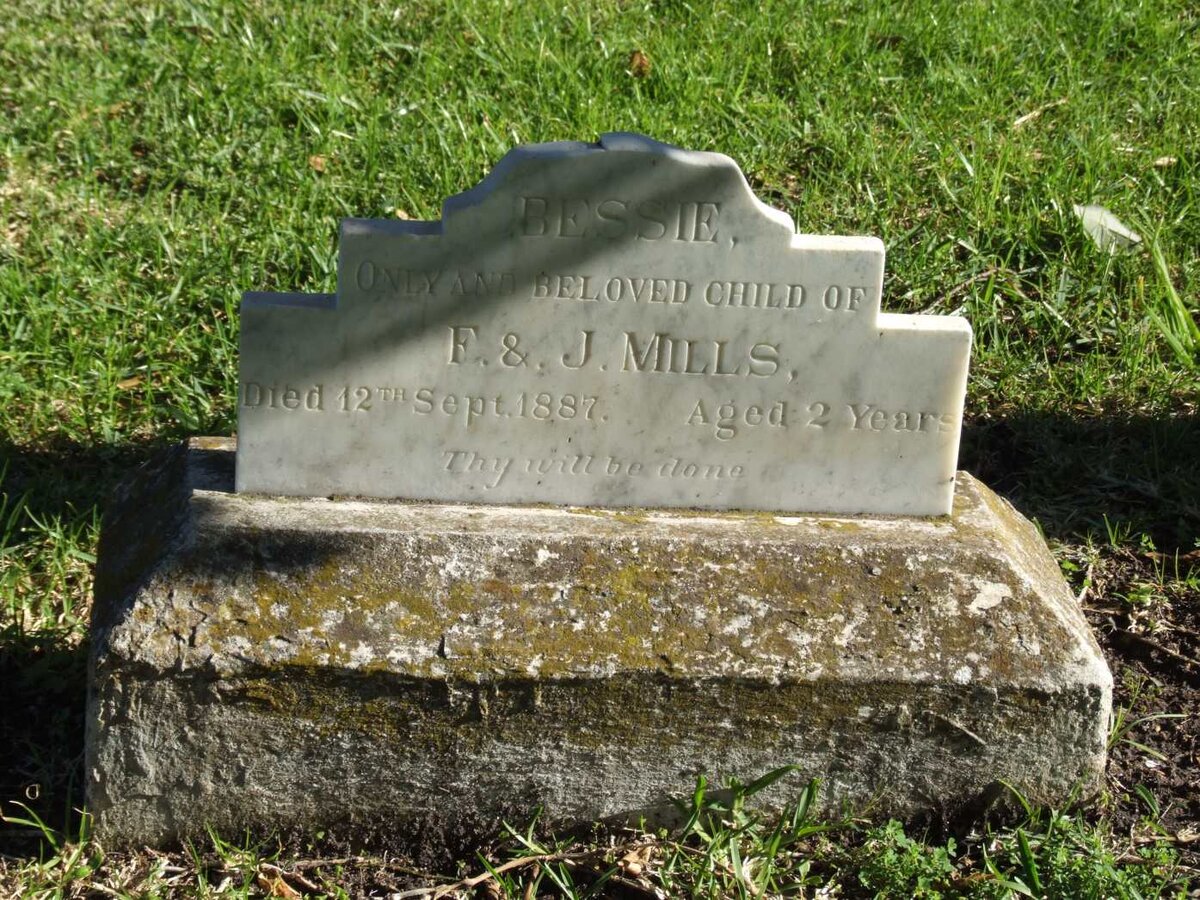 MILLS Bessie -1887