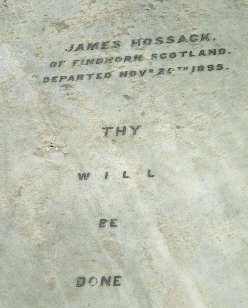 HOSSACK James -1885