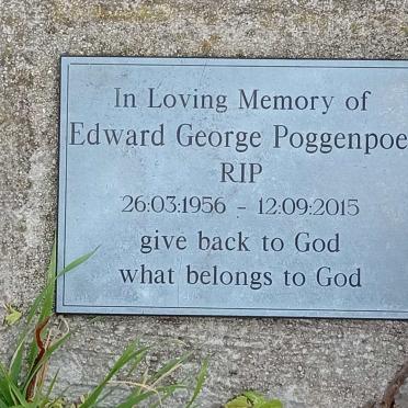 POGGENPOEL Edward George 1956-2015