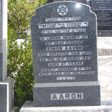 AARON Simon -1951