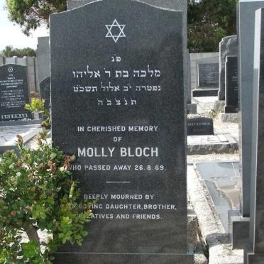 BLOCH Molly -1969