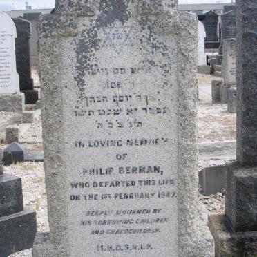 BERMAN Philip -1947