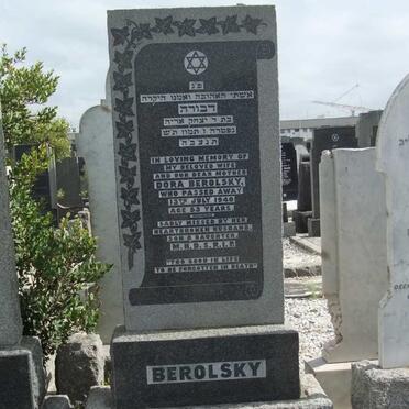 BEROLSKY Dora -1940