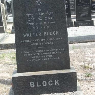 BLOCK Walter -1966