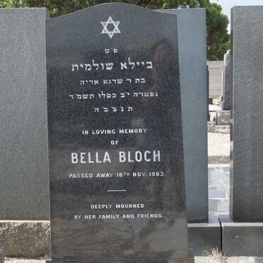 BLOCH Bella -1983