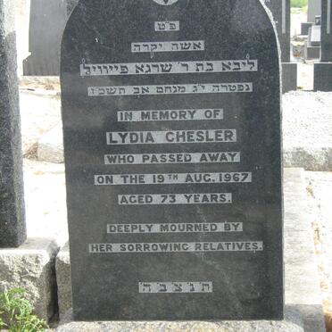 CHESLER Lydia -1969