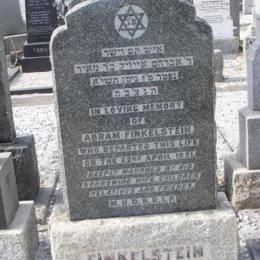 FINKELSTEIN Abram -1951