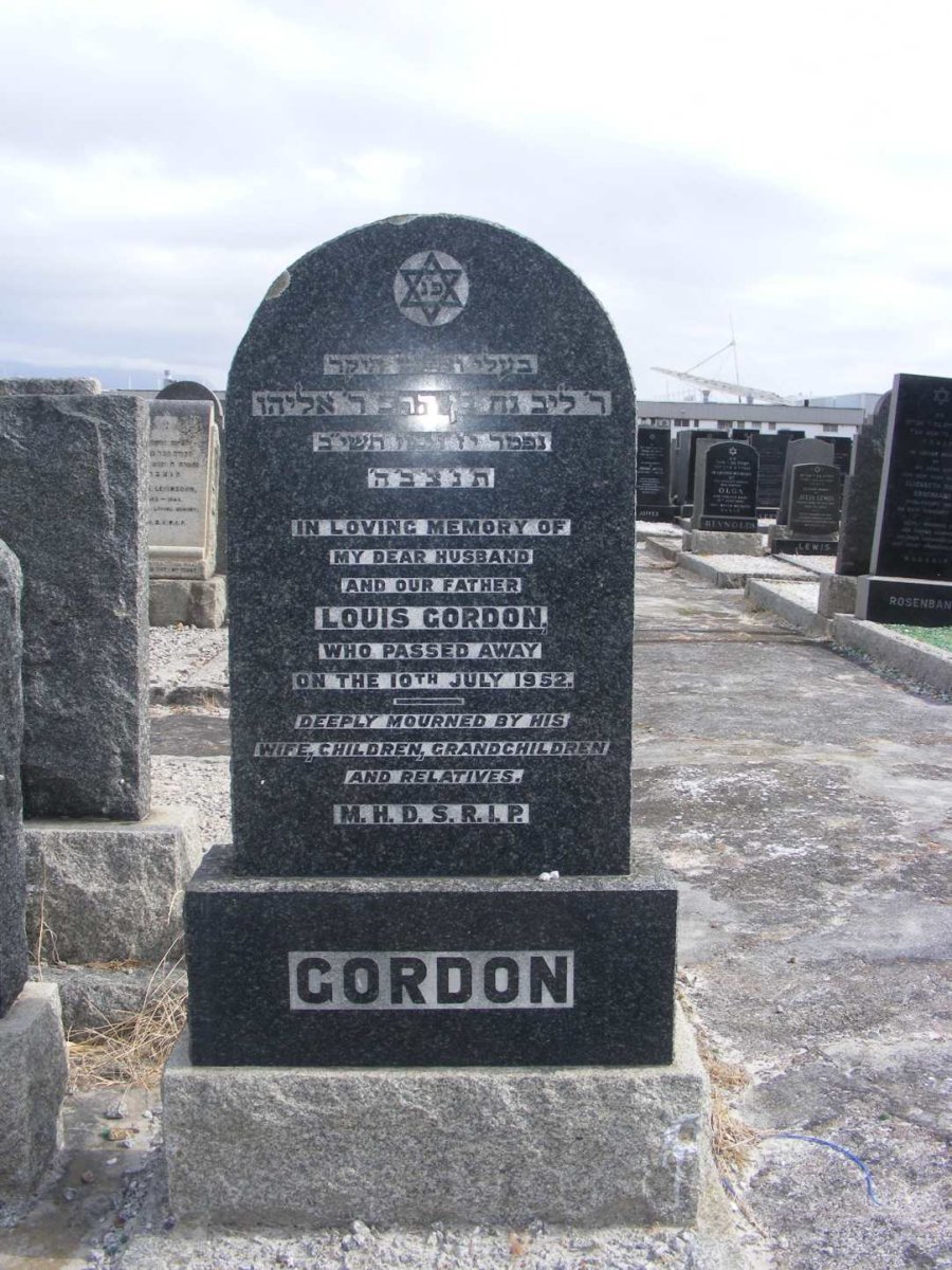 GORDON Louis -1952