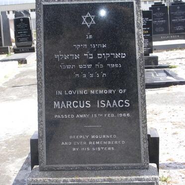 ISAACS Marcus -1966