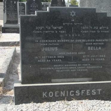 KOENIGSFEST Julius -1964 &amp; Bella -1965