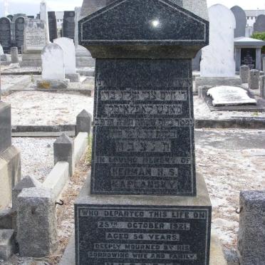 KAPLANSKY Herman H.S. -1921