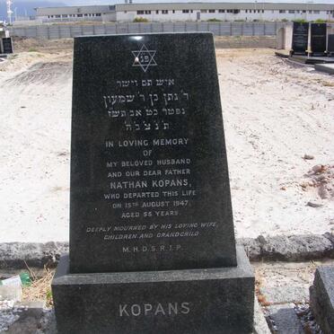 KOPANS Nathan -1947