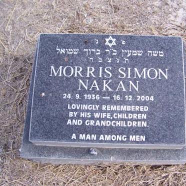 NAKAN Morris Simon 1936-2004