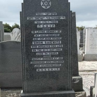 SAIEWITZ Simon -1950