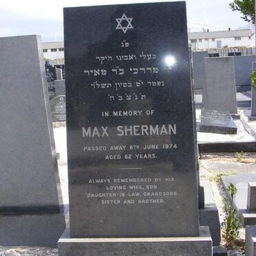 SHERMAN Max -1974