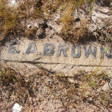 BROWN E.A.