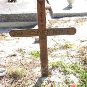BENDIE John Stephen 1937-2005