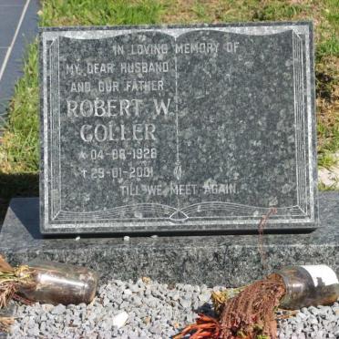 COLLER Robert W. 1928-2001