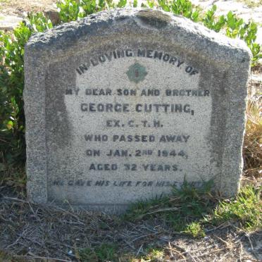 CUTTING George -1944