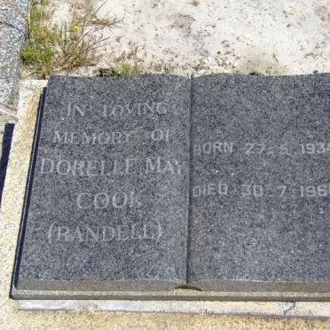 COOK Dorelle May nee RANDELL 1934-1968