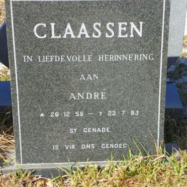 CLAASSEN Andre 1956-1983