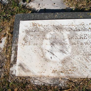 CLARKE Caroline 1905-1979