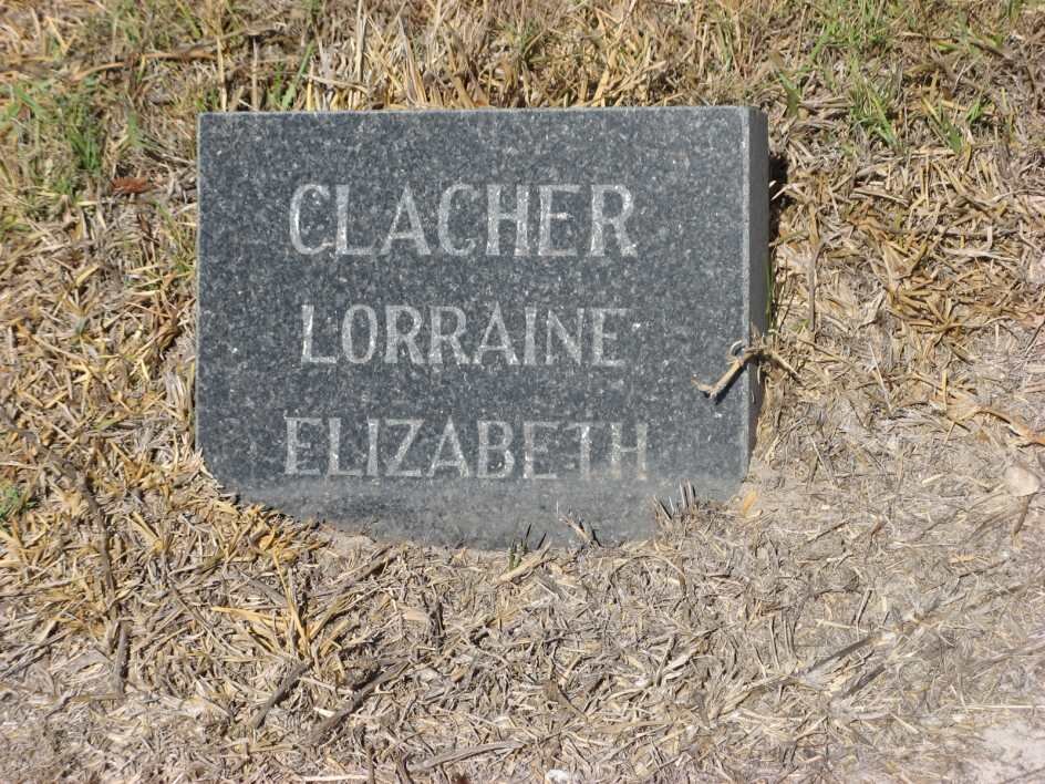 CLACHER Lorraine Elizabeth