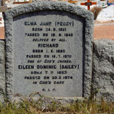 COOK Richard, BROUGHAM 1890-1970 &amp; Eileen Dominic BAILEY 1893-1974 :: BROUGHAM-COOK Elma Jane 1921-1942