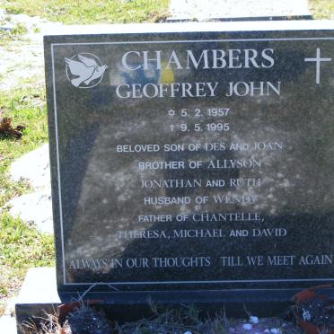 CHAMBERS Geoffrey John 1957-1995