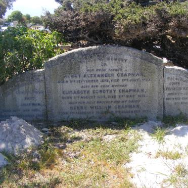 CHAPMAN Henry Alexander 1875-1930 &amp; Elizabeth Dorothy 1873-1931 :: CHAPMAN Henry William 18??-19?1