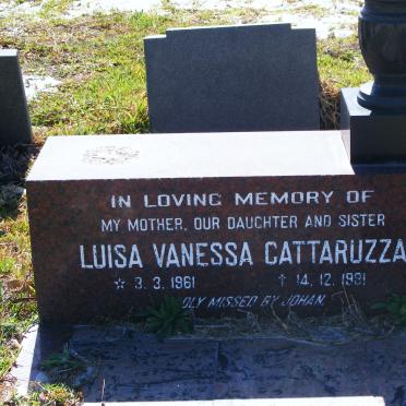 CATTARUZZA Luisa Vanessa 1961-1991
