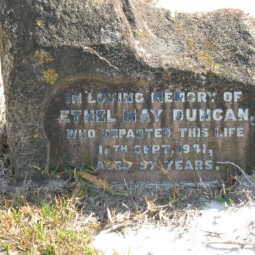 DUNCAN Ethel May -1941