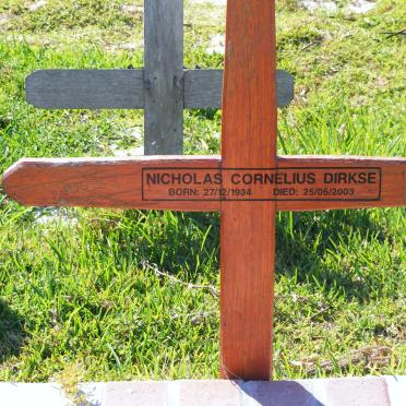 DIRKSE Nicholas Cornelius 1934-2003