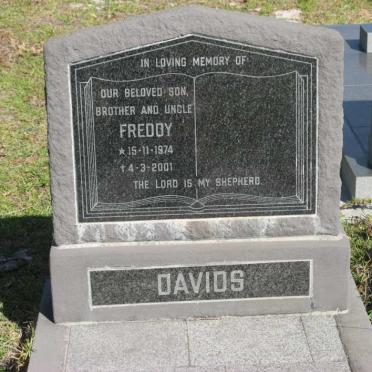 DAVIDS Freddy 1974-2001