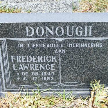 DONOUGH Frederick Lawrence 1940-1993