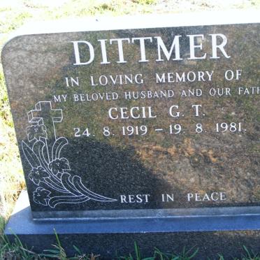 DITTMER Cecil G.T. 1919-1981