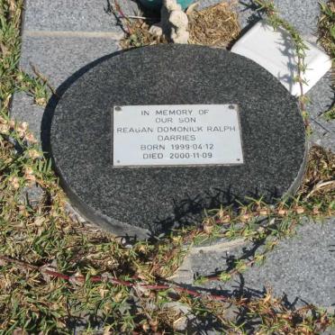 DARRIES Reagan Domonick Ralph 1999-2000