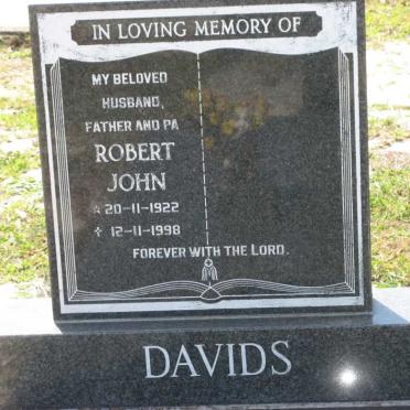 DAVIDS Robert John 1922-1998