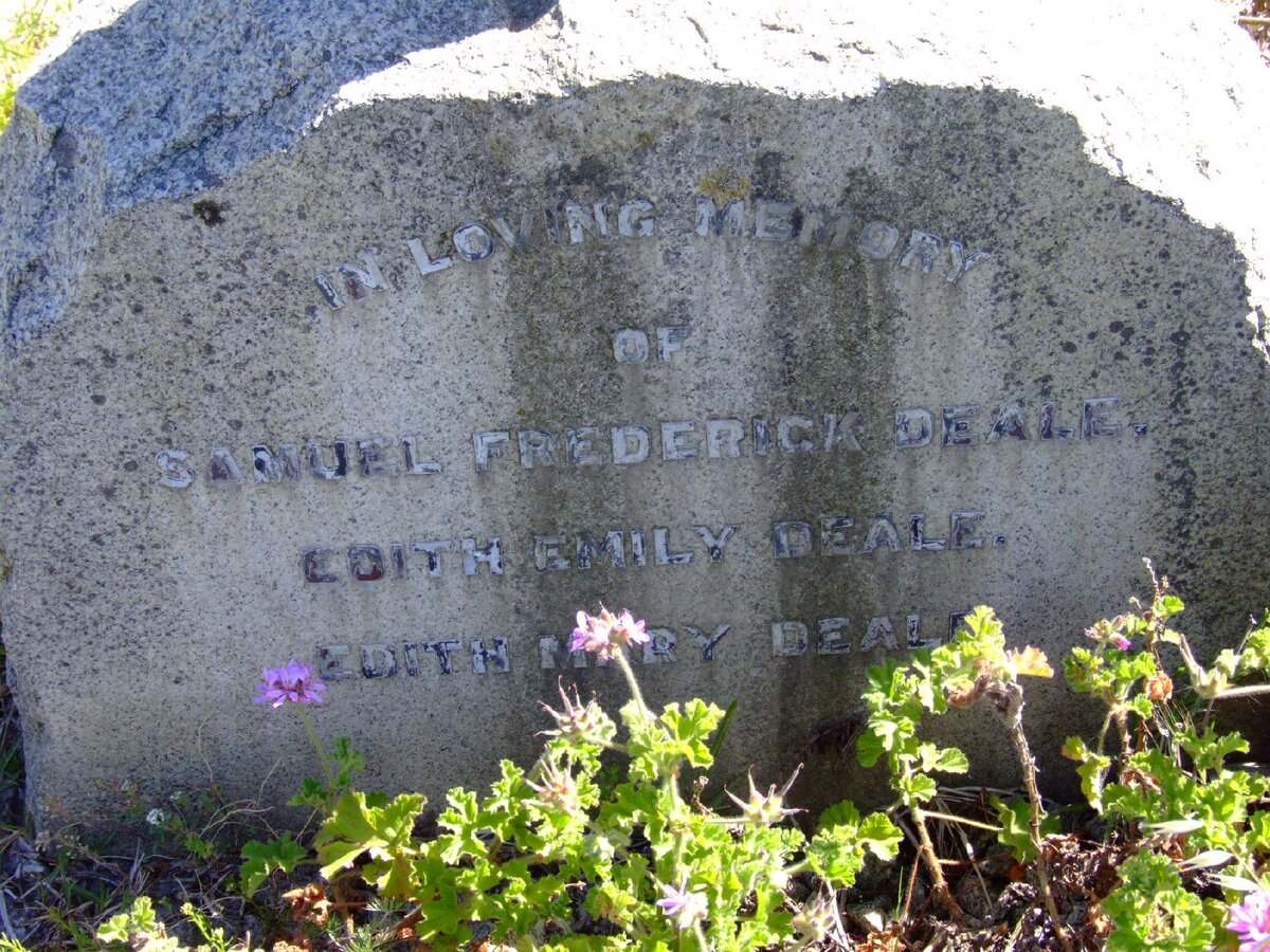 DEALE Samuel Frederick :: DEALE Edith Emily :: DEALE Edith Mary