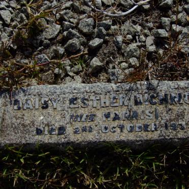 DICHMONT Daisy Esther nee HARRIS -1938