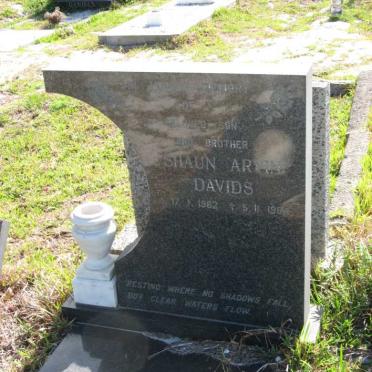 DAVIDS Shaun Arvin 1962-1984