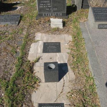 ETZEBETH Jan Andries 1918-1980 :: ETZEBETH Hester Cornelia 1926-2002 :: ETZEBETH Jan Anton 1963-1992