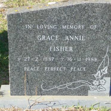 FISHER Grace Annie 1887-1983