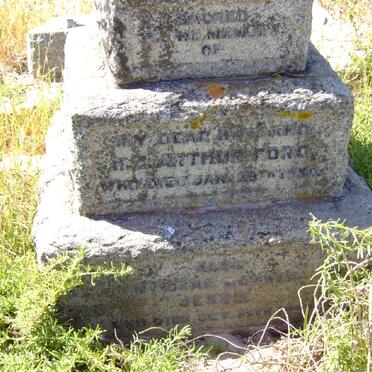 FORD H.E. Arthur -1950 &amp; Jessie -19?? :: FORD Arthur Edward 1911-1916 :: FORD Doris Lilian FORD ??-1918