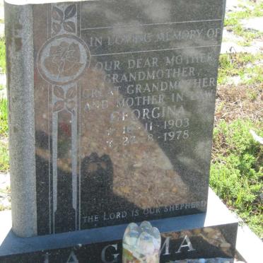 GAMA Georgina, la 1903-1978