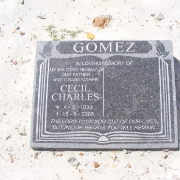 GOMEZ Cecil Charles 1930-2005