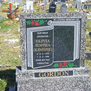 GORDON Olivia Sophie 1979-1998