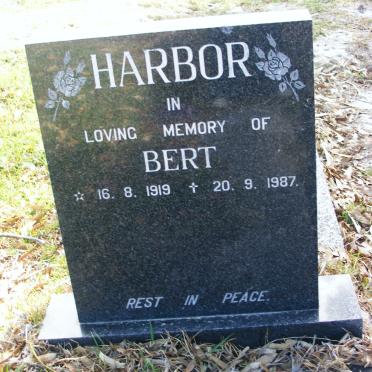 HARBOR Bert 1919-1987